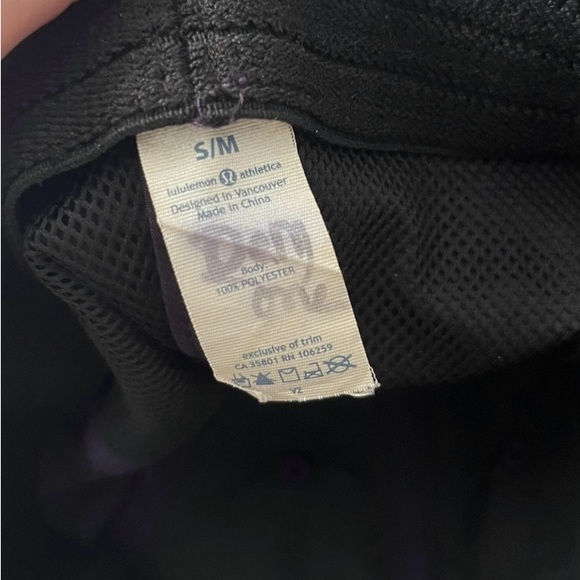 Women’s Lululemon Purple Fast Free Running One Size Small/Medium Hat - Picture 5 of 5